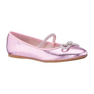 I. Miller Kids Girls Jaritza Ballet Flats, Pink , 3 Medium